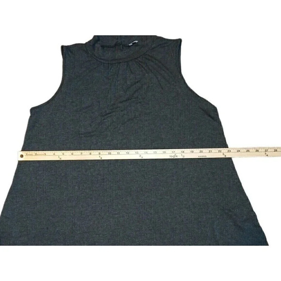 The Office Edit X Kiki Larue Women's Gray Sleeveless Turtleneck Soft Size 1X - Picture 8 of 13